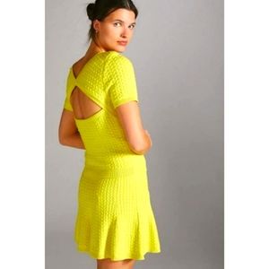 Anthropologie Colorblocked Knit Set